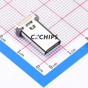 TYPEC-300A-BCP16H150 USB Connector Through hole Component (THT) Connector Type-C USB 3.1 Female Through Hole - Product Image 1