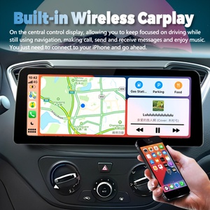 หน้าจอ 12.3 นิ้ว ความละเอียด 1920*720 เครื่องเล่นวิดีโอติดรถยนต์ระบบ Android 13 วิทยุสเตอริโอสำหรับ Hyundai Verna Accent Solaris ปี 2016 พร้อมระบบนำทาง GPS มัลติมีเดีย และ Carplay - Product Image 2