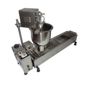 เครื่องทำโดนัทไฟฟ้าอัตโนมัติขนาดเล็กสำหรับใช้ในเชิงพาณิชย์เครื่องทำโดนัทออกแบบให้มีขนาดกะทัดรัดและมีประสิทธิภาพ - Product Image 3