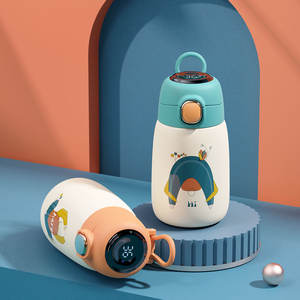 Nouveau produit 2022, bouteille d'eau en acier inoxydable 304, affichage intelligent de la température, mini, portable, pour étudiants, filles, garçons, adultes, <span class=keywords><strong>thermos</strong></span> - Product Image 3