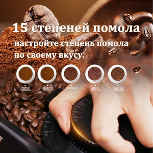 เครื่องชงกาแฟเอสเพรสโซอัตโนมัติเต็มรูปแบบด้วยปุ่มเดียวเครื่องทำกาแฟเอสเปรสโซคาปูชิโน่และลาเต้ - Product Image 6