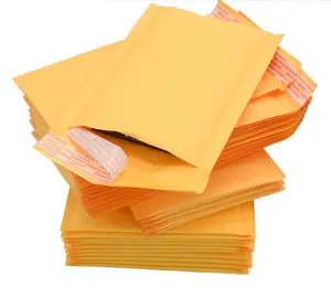 크래프트 거품 우편물 종이 우편물 가방 친환경 사용자 정의 컬러 패딩 우편 봉투 익스프레스 배달