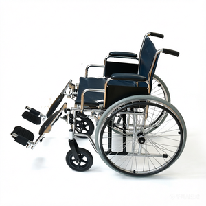 Fauteuils roulants extra larges en acier durable au lieu de matériaux légers, robustes pour accueillir des utilisateurs plus corpulents - Product Image 3