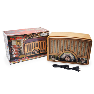 Radio Portátil Retro de Madera Personalizada OEM, Recargable, Inalámbrica, BT, 3 Bandas AM FM SW, Onda Corta, USB, TF, para <span class=keywords><strong>Emergencias</strong></span> y Exteriores - Product Image 3
