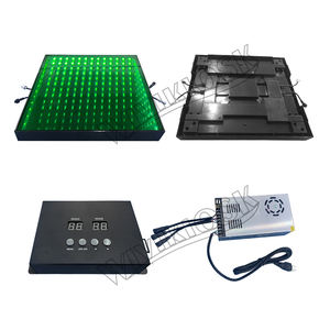 กระเบื้องปูพื้นเต้นรำ LED กระจกอินฟินิตี้3D ซูเปอร์โชว์แผ่นเวทีแสงไฟ RGB สำหรับไนท์คลับและงานอีเว้นท์ - Product Image 3