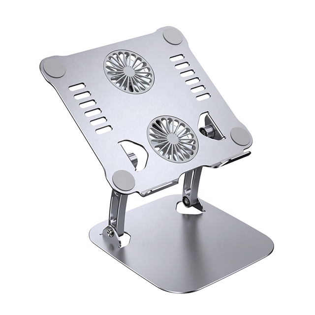 2023 New Arrival Laptop Stand with Cooling Fan Laptop Holder Dock for PC Tablet Laptop Stand Folding