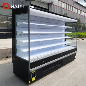 Enfriador de Exhibición Abierto para Supermercados Comerciales 2~8 ° Refrigerador Abierto Sin Escarcha con Estantes Ajustables - Product Image 2