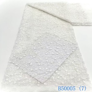 Pháp sang trọng Wedding Dress vải chất lượng cao tay thêu sequin Hoa Ngọc Trai thân thiện với môi cổ điển sexy phong cách mới lưới - Product Image 2