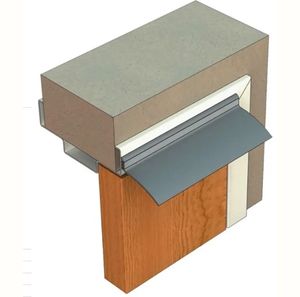 Le <span class=keywords><strong>déflecteur</strong></span> <span class=keywords><strong>de</strong></span> <span class=keywords><strong>pluie</strong></span> pour portes et fenêtres en aluminium au design moderne <span class=keywords><strong>d</strong></span>étourne efficacement l'<span class=keywords><strong>eau</strong></span> <span class=keywords><strong>de</strong></span> <span class=keywords><strong>pluie</strong></span> <span class=keywords><strong>de</strong></span> la maison - Product Image 6