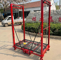 Plateforme élévatrice mobile électrique pliable certifiée 500 kg pour le marché européen