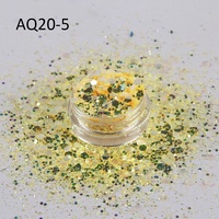 Gros Holographique Paillettes Miroir Coloré Nail art Big Mix Petites paillettes colle à main remplissage paillettes ongles fard à paupières