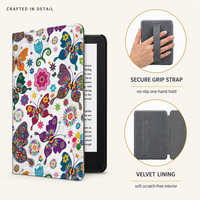 Coque arrière en TPU transparente magnétique détachable pour Kindle Paperwhite 11e génération 2022-2024 6,8 pouces avec fonction veille/réveil (vente en gros)