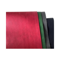 Cuir synthétique végétalien ultra-doux en PU pour vêtements, vente en gros |   Tissu souple de 0,8 mm pour vestes tendance, jupes et vêtements de luxe