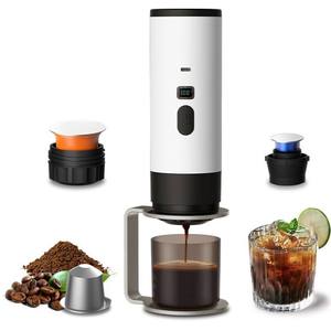 Cafetera Portátil RoosCamp CF003, Mini Cafetera de Cápsulas, Libre de BPA, Batería Recargable, Compatible con Cápsulas NS, para Camping - Product Image 1