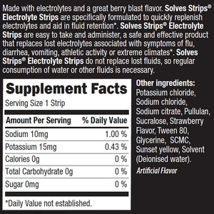 Tiras orales de electrolitos sin azúcar de marca privada de alta calidad, enfocadas en la reposición de electrolitos post-entrenamiento. - Product Image 3