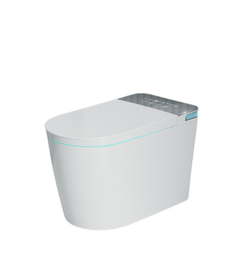 WC intelligent à affichage numérique, sans réservoir, avec chasse automatique et bidet intégré SQ-241030009 - Product Image 1