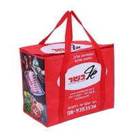 Sac à glace isotherme tissé en PP, livraison d'aliments, glacière pour la viande de boucher, poisson, bonne qualité,