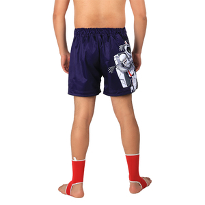 Short de combat martial thaïlandais en gros Short de Muay Thai Logo personnalisé pour le club et la boutique de haute qualité - Product Image 4