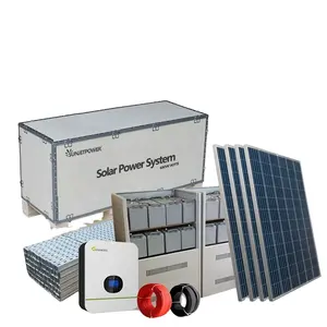 Système solaire hybride d'extérieur 10kw, faible consommation d'énergie, 10kw, <span class=keywords><strong>prix</strong></span> d'usine - Product Image 1