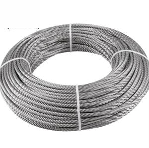 Outils de quincaillerie, câble de treuil en acier inoxydable 304 316, câble de treuil 7x7 7x19, câble en acier <span class=keywords><strong>pour</strong></span> clôture, voile d'ombrage, <span class=keywords><strong>plante</strong></span> <span class=keywords><strong>grimpante</strong></span>, corde à linge - Product Image 5