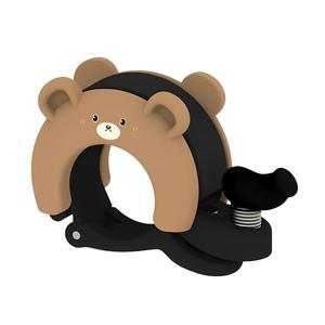 BRIVIGA - <span class=keywords><strong>Timbre</strong></span> de <span class=keywords><strong>Bicicleta</strong></span> <span class=keywords><strong>Infantil</strong></span> con Diseño de Animal de Dibujos Animados, Sonido Fuerte de 80 dB, Aleación de Aluminio, para Manillares de 22,2/25,4 mm - Product Image 4