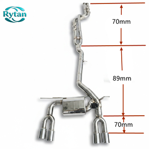 Sistema <span class=keywords><strong>de</strong></span> Escape Valvetronic Rytan con Válvulas, <span class=keywords><strong>de</strong></span> Acero Inoxidable, <span class=keywords><strong>de</strong></span> Igual Longitud, Catback para <span class=keywords><strong>BMW</strong></span> M3/<span class=keywords><strong>M4</strong></span>/F80/F82 (S55) 3.0T - Product Image 6