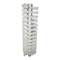 Brosse de tamisage de farine en spirale externe avec poils en nylon de qualité alimentaire pour la panification du poulet et les opérations sur table