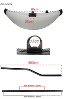 Flotteur gonflable pour kayak, bouée stabilisatrice en PVC pour canoë kayak, flotteur auxiliaire anti-retournement