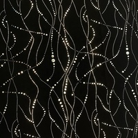 Tissu en nylon spandex extensible de haute qualité, imprimé métallisé mystique brillant personnalisé, pour maillots de bain, vêtements de plage, gymnastique