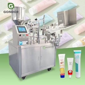 Máquina automática para envasar crema cosmética/ungüento en tubos de plástico laminado pequeños para pasta de dientes - Product Image 1