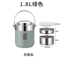 1,8 l Thermoskanne Lunchbox Edelstahl-Vakuum flasche für Heiß-und Kalt nahrungsmittel thermos flasche Lange Warmhalten Stunden Isoliertes Lebensmittel glas