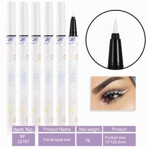 Rose Sally-Eyeliner liquide à pointe de <span class=keywords><strong>feutre</strong></span>, réutilisable, blanc, végétalien, humidité, crayon doré, Logo, Gel, Duo, sourcils et <span class=keywords><strong>eye</strong></span>-<span class=keywords><strong>Liner</strong></span> - Product Image 6