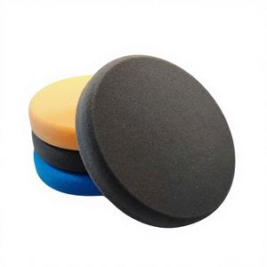 Tampon de polissage 3 pouces pour voiture, éponge de polissage à motif circulaire, surface plane, bord droit, support convexe, tampon de polissage sans évaluations - Product Image 2