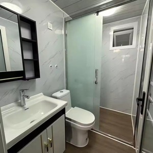 Maison extensible à double aile en acier durable, ignifuge et résistant à l'eau salée, pour projet de revêtement de façade de base de pêche côtière du Pérou B1 - Product Image 6