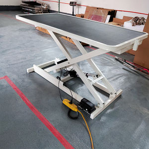 <span class=keywords><strong>Table</strong></span> de toilettage électrique professionnelle pour chiens avec bras réglables et tapis antidérapant pour produits de toilettage des animaux, utilisation en <span class=keywords><strong>salon</strong></span>, finition blanche - Product Image 3