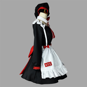 Genshin Impact Noelle Cosplay Costume Maid Dress Anime Game Role Play Outfit Spring 2022 Polyester Fiber - Product Image 2
