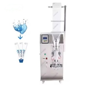 Machine d'emballage verticale automatique pour sachets de film, boissons et aliments, haute précision, faible bruit, remplissage de liquides et de pâtes en sachets - Product Image 1