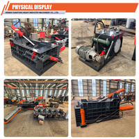 Compacteur de ferraille horizontal automatique personnalisé en usine Presse à balles de ferraille