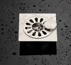 Articoli economici per la vendita di scolapiatti per doccia filtro per scarico a pavimento in acciaio inossidabile per bagno