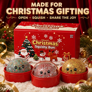 Juguete Sensorial Antiestrés de Reno con Purpurina, Pelota Sensorial de Navidad, Regalo - Product Image 5