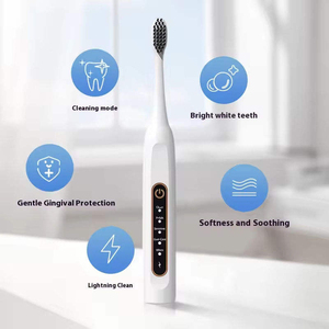 Cepillo de Dientes Eléctrico Sónico para Adultos, Recargable Tipo-C, Resistente al Agua IPX7, Cerdas Suaves, Limpieza Profunda, Vibración de 10000 rpm - Product Image 3