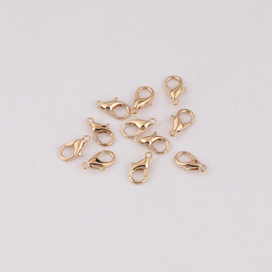 Cierre de Langosta de Aleación Metálica Electrochapada para Joyería DIY, Conector Final para Pulseras y Collares, Disponible en Múltiples Colores, Tamaños y Materiales - Product Image 6