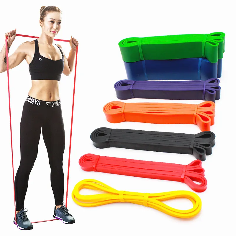 SP Fitness Bands Resistance Band Yoga Athletic Elastic Bands For Exercise Sports Equipment
