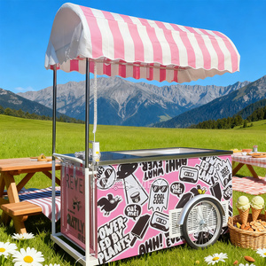 Chariot à desserts moderne pour gelato et crème glacée de haute qualité - Product Image 1