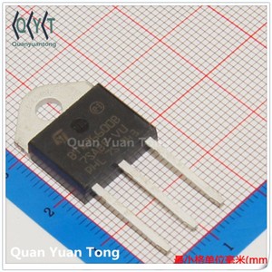Triac-transistores BTA26 <span class=keywords><strong>BTA</strong></span> 26 600 BTA26-600B TRIAC 600V 25A, TO-3P de agujero pasante Original - Product Image 4