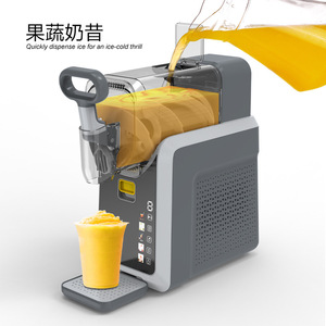 <b>Home</b> <b>Ice</b> Cream Maker 55L Automatic Cleaning Electric Gray And Black For Smoothie Cold Drink Milkshake - Product Image 3