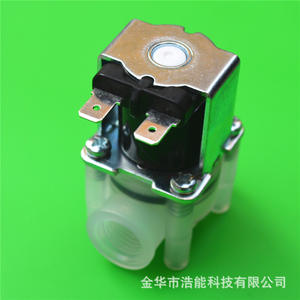 Vanne solénoïde de marque en fil de cuivre avec entrée à filetage interne NPT, vanne de commande en plastique transparent, produit électronique en plastique - Product Image 2