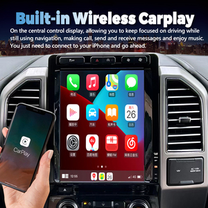 12.1 "Android Vertical Grand Écran pour Ford F-<span class=keywords><strong>150</strong></span> F150 2015 <span class=keywords><strong>2021</strong></span> Autoradio Multimédia Stéréo Carplay Lecteur Vidéo GPS Navigation - Product Image 2