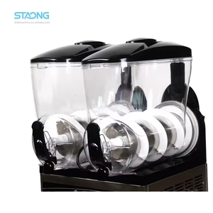 Gebrauchte Slush-Maschine, Smoothie-Maschine, Getränkeautomat, kommerzielle Edelstahl-Doppeltank-Slush-Maschine, IceCrush - Product Image 1