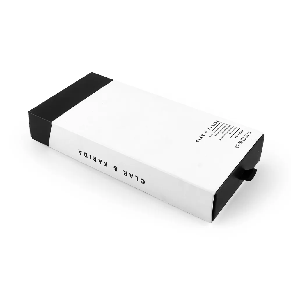 Tecnología de embalaje ecológico personalizada Diseño de productos electrónicos Caja de cajón rectangular Cajas de embalaje Embalaje de joyero